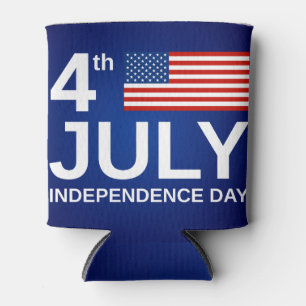 Porta-lata Bandeira Americana Personalizada Vintage Pode Ser 