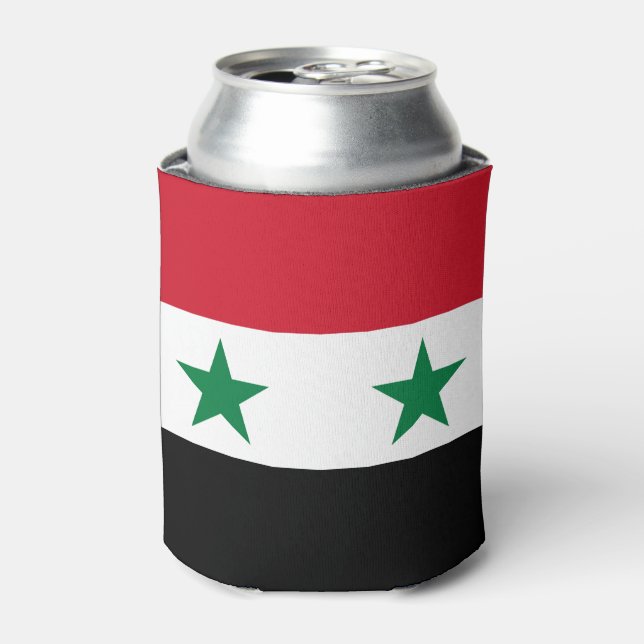 Porta-lata Bandeira antiga da Síria (Can Front)