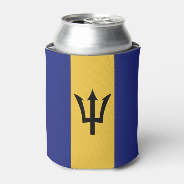 Porta-lata bandeira Barbados (Can Front)