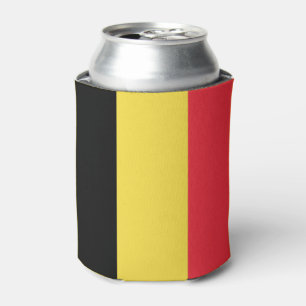 Porta-lata Bandeira Belga Patriótica