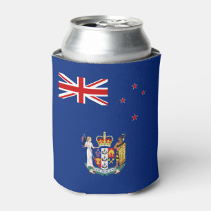 Porta-lata Bandeira-casaco de armas da Nova Zelândia 
