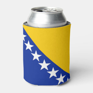 Porta-lata Bandeira da Bósnia e Herzegovina