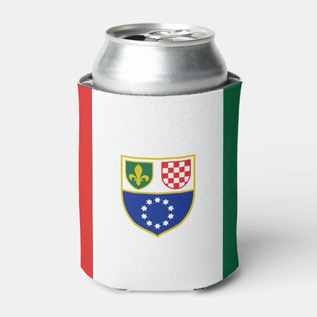 Porta-lata Bandeira da Bósnia-Herzegovina (Can Front)