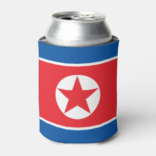Porta-lata Bandeira da Coreia do Norte