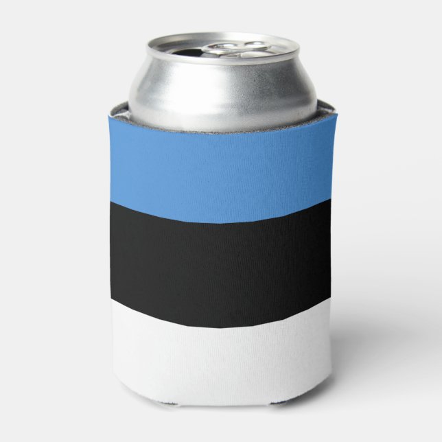 Porta-lata Bandeira da Estônia (Can Front)