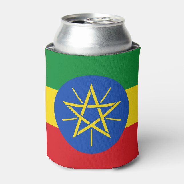 Porta-lata Bandeira da Etiópia (Can Front)