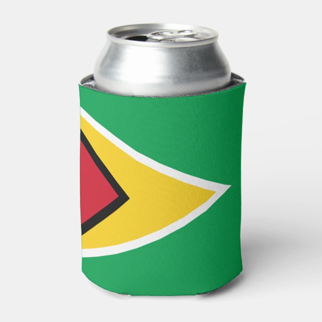 Porta-lata Bandeira da Guiana (Can Front)