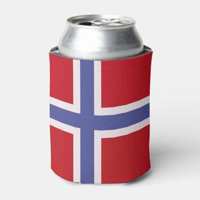 Porta-lata Bandeira da Noruega (Can Front)