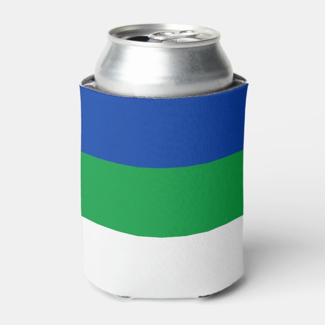 Porta-lata Bandeira da República Komi (Can Front)