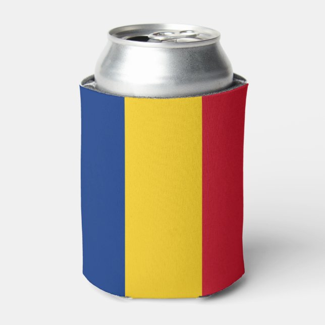 Porta-lata Bandeira da Romênia (Can Front)