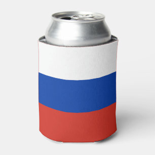 Porta-lata Bandeira da Rússia