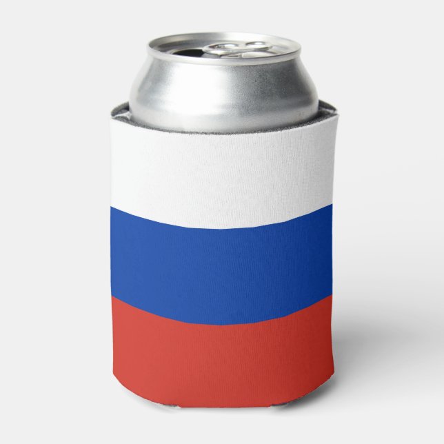 Porta-lata Bandeira da Rússia (Can Front)