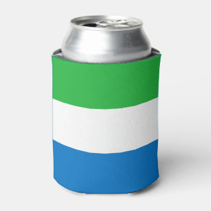 Porta-lata Bandeira da Serra Leoa