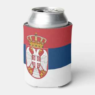 Porta-lata Bandeira da Sérvia
