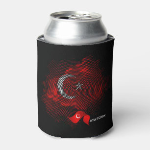 Porta-lata Bandeira da Turquia