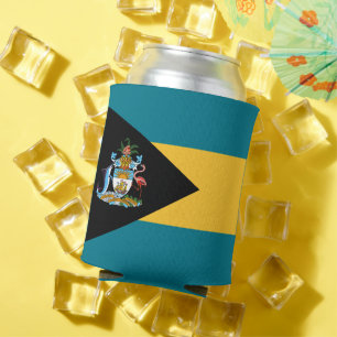 Porta-lata Bandeira das Bahamas