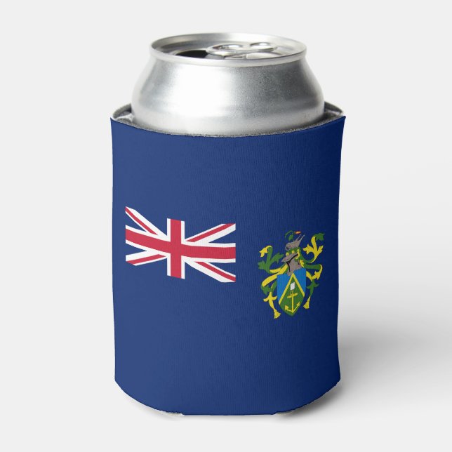 Porta-lata Bandeira das Ilhas Pitcairn (Can Front)