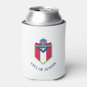 Porta-lata Bandeira de Austin (Texas)
