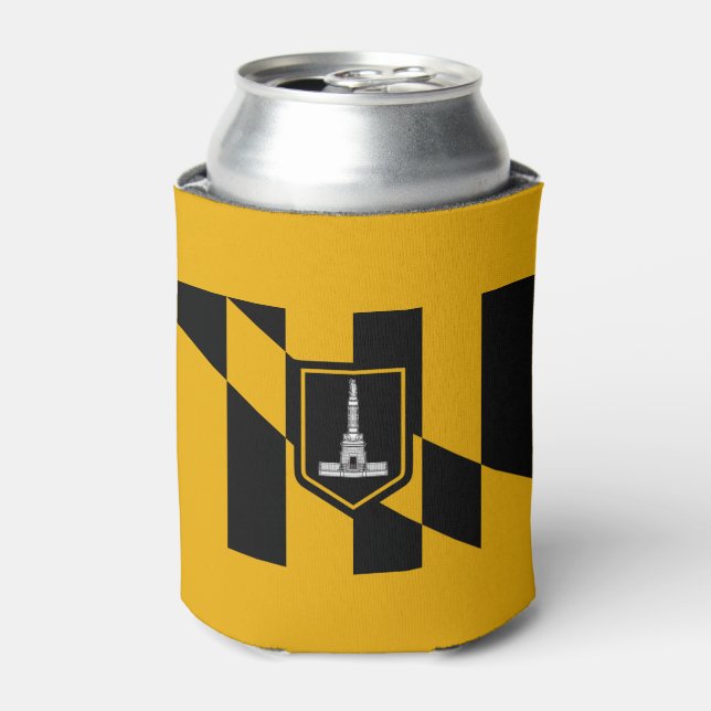 Porta-lata Bandeira de Baltimore Can Cooler (Can Front)