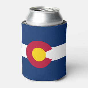 Porta-lata Bandeira de Colorado, bandeira do estado americano