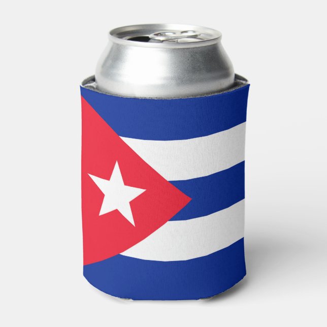 Porta-lata Bandeira de Cuba (Can Front)