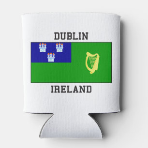 Porta-lata Bandeira de Dublin, Ireland