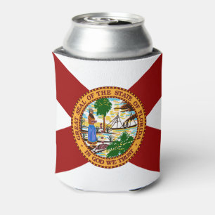 Porta-lata Bandeira de Florida