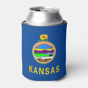 Porta-lata Bandeira de Kansas
