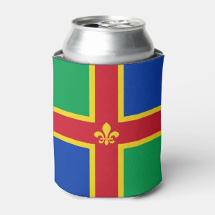 Porta-lata Bandeira de Lincolnshire Can Cooler