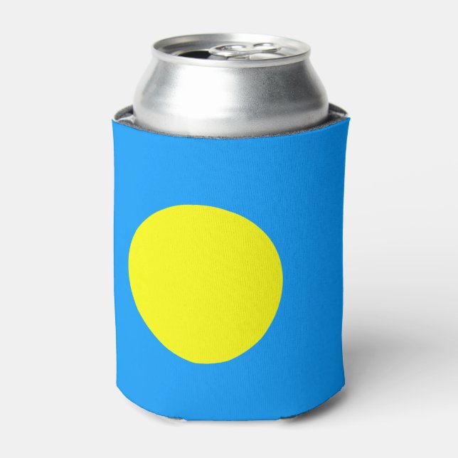 Porta-lata Bandeira de Palau (Can Front)
