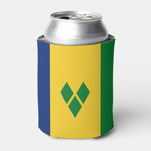 Porta-lata Bandeira de São Vicente (Can Front)