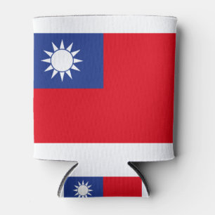 Porta-lata Bandeira de Taiwan