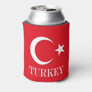 Porta-lata Bandeira de Turquia