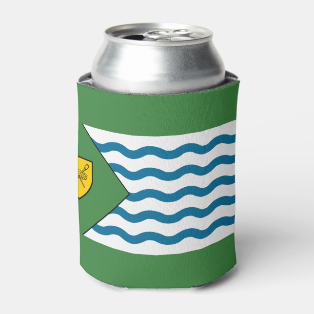 Porta-lata Bandeira de Vancouver, British Columbia Can Cooler (Can Front)