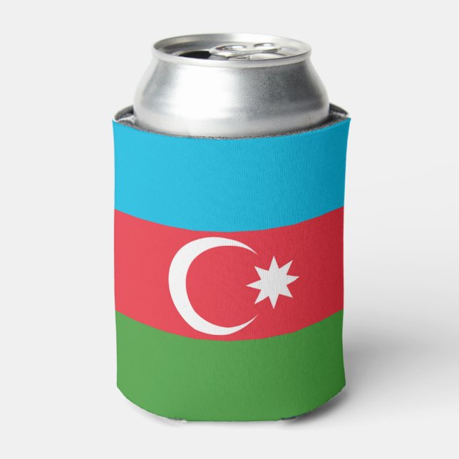 Porta-lata Bandeira do Azerbaijão (Can Front)
