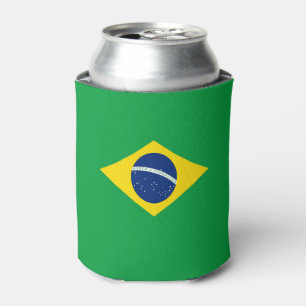 Porta-lata bandeira do Brasil