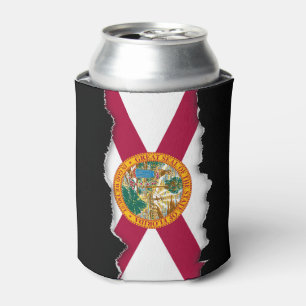 Porta-lata Bandeira do estado de Florida