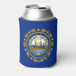 Porta-lata Bandeira do Estado de New Hampshire