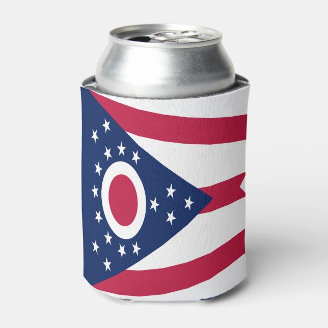 Porta-lata Bandeira do Estado de Ohio (Can Front)