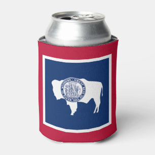 Porta-lata Bandeira do estado de Wyoming