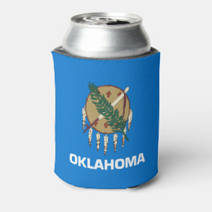 Porta-lata Bandeira do Estado Patriótico de Oklahoma