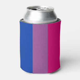 Porta-lata Bandeira do Orgulho Bissexual
