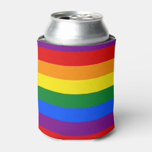 Porta-lata Bandeira do orgulho gay do arco-íris