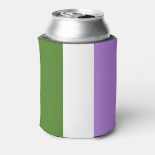 Porta-lata Bandeira do Orgulho Genderqueer
