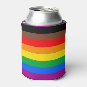 Porta-lata Bandeira do Orgulho LGBTQ (8 Listras)