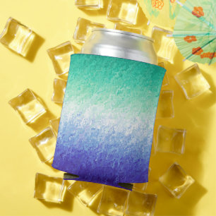 Porta-lata Bandeira do Orgulho MLM Abstrata Grunge Homens que