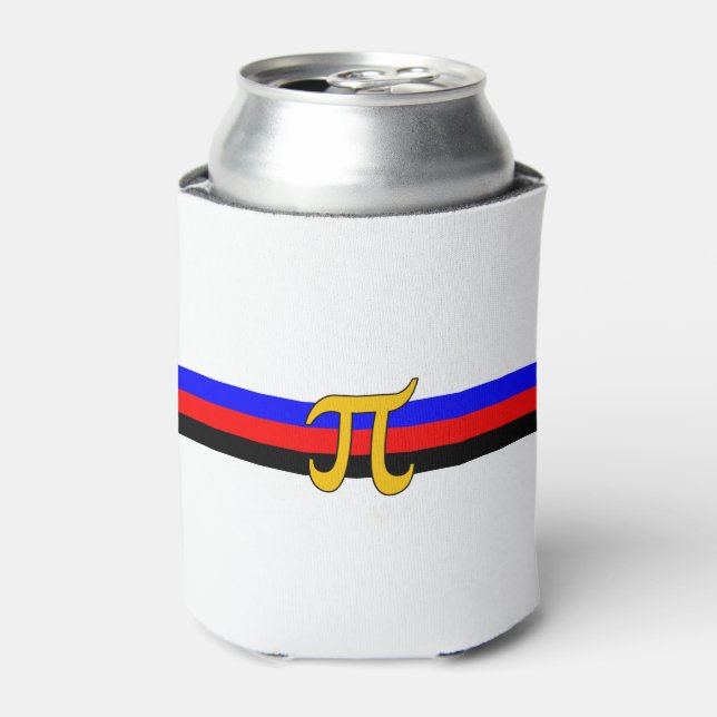 Porta-lata Bandeira do Orgulho Poliamoroso (Can Front)