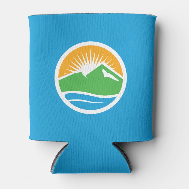 Porta-lata Bandeira do Provo, Utah (Frente)