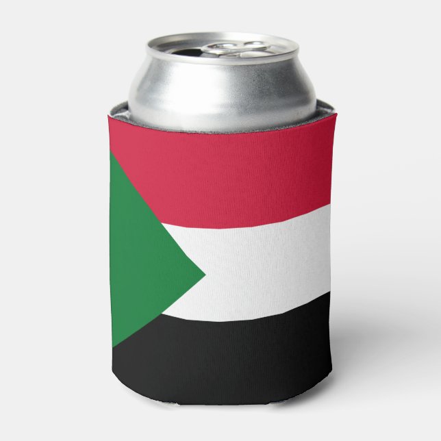 Porta-lata Bandeira do Sudão (Can Front)