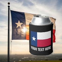 Porta-lata Bandeira do Texas pode resfriar | Titular de cerve